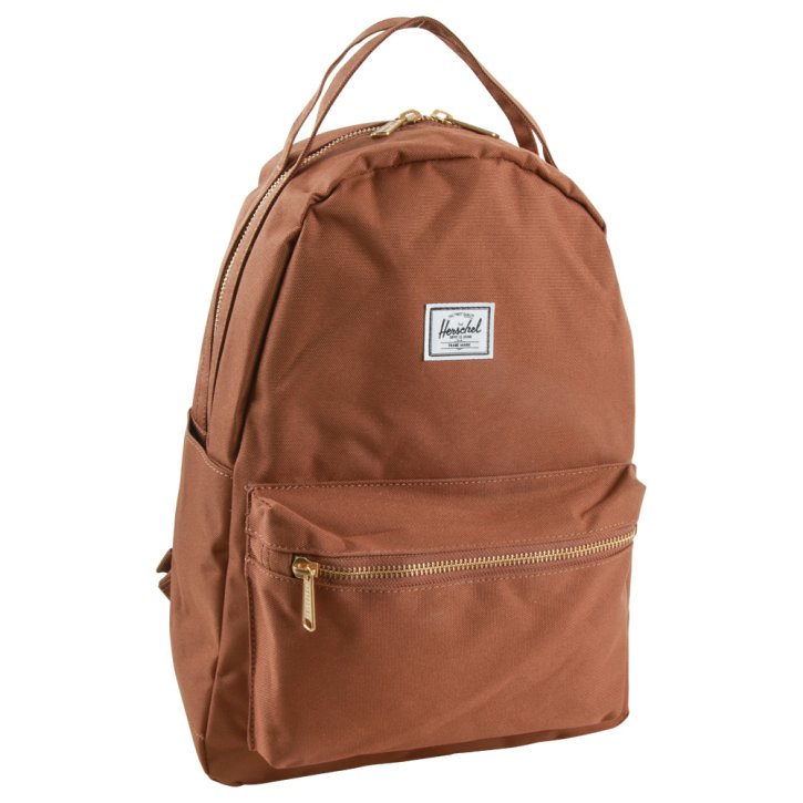 Nova Mid backpack saddle brown